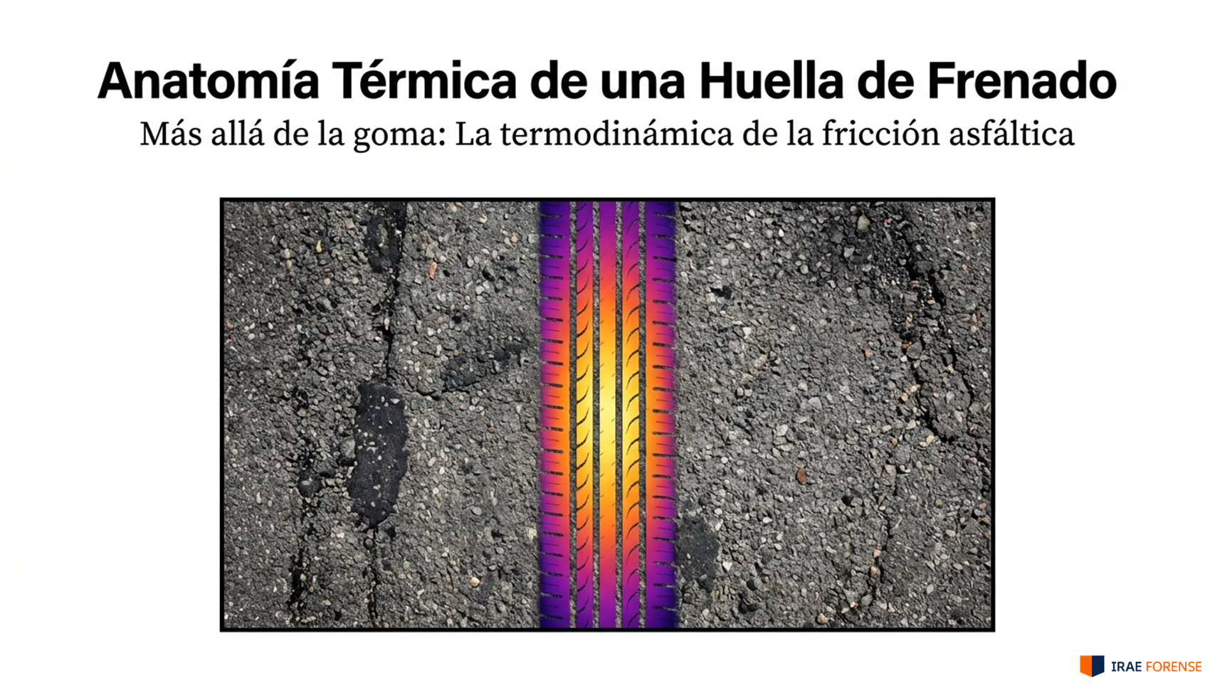 El mito de la huella de frenado